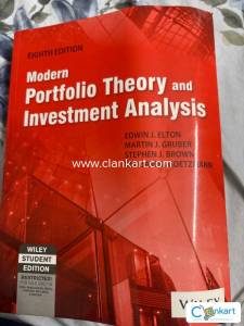 Modern portfolio theory and investment analysis