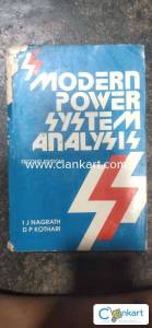 Modern power system analysis