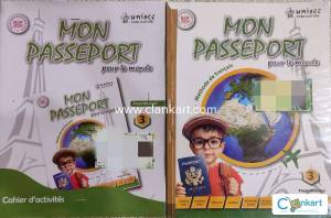 Mon Passeport French book Class 8 Vol-3 with workbook