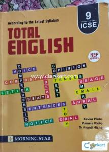 Morning star TOTAL ENGLISH for class 9 ICSE(Xavier pinto,Pamela Pinto)