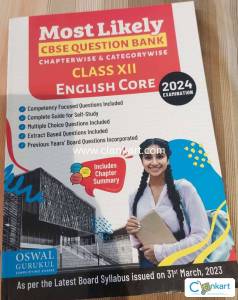 Most Likely CBSE QESTION BANK Class 12th English core