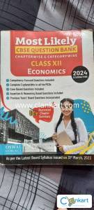 Most likely CBSE Question Bank fir class 12th Economics