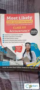 Most likely CBSE question bank accountancy for class 12th