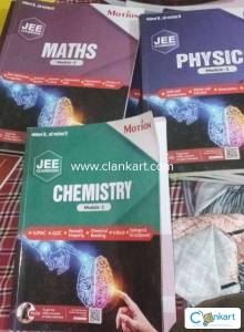 Motion kota jee mains advance modules total 21 books of phy math chem
