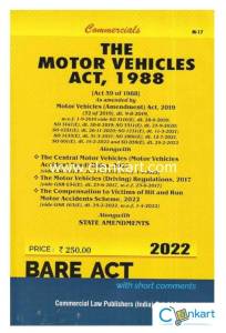 Motor Vehicles Act, 1988 (As amended upto date)