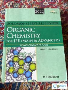 Ms chouhan organic chem textbook for JEE