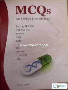 Msc biotechnology entrance book