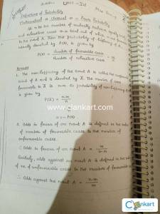 Msc mathematics  1 sem notes statistics