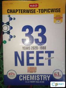 Mtg 33 years neet solution for chemistry