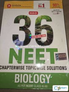 Mtg 36 years biology neet chapter wise toouc wise solutions