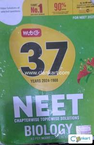 Mtg 37 years neet biology previous year question bank