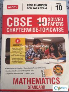 Mtg Cbse Chapter wise and topicwise Class 10 2025