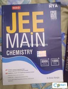 Mtg JEE Main Chemistry book.