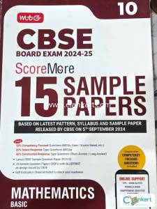 Mtg Mathematics Sample paper for Class 10