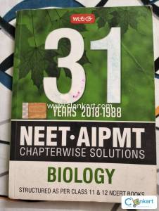 Mtg biology 31 years pyqs for NEET