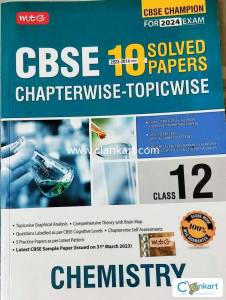 Mtg class 12 Chemistry CBSE chapter wise 10 solved papers