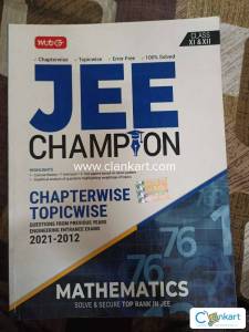 Mtg jee champions maths chapterwise  previous year question 2021-2012