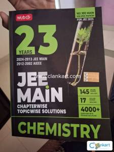 Mtg jee main chemistry book