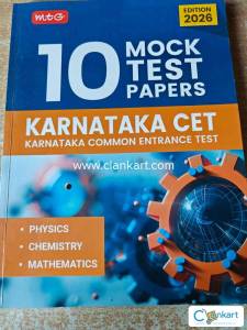 Mtg kcet 10 mock test paper