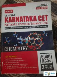 Mtg objective Karnataka CET latest edition 2026 chemistry