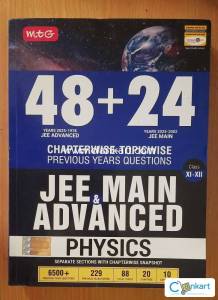 Mtg physics jee mains & advanced pyq book