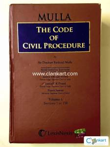 Mullas the Code of Civil Procedure (Set of 3 Volumes)