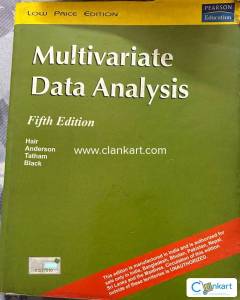 Multivariate Data Analysis