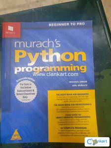 Murach's Python programming book