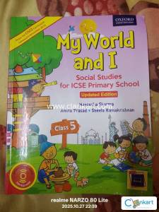 My World and I Social Studies for ICSE Primary School for Class 5