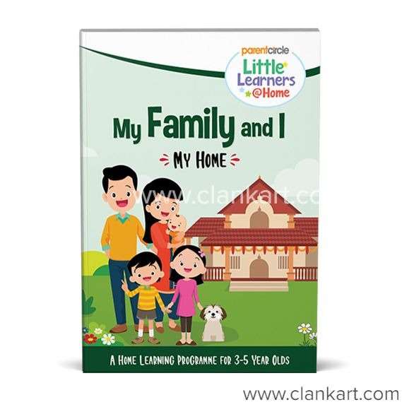 My family and I My Home Interactive Activity Book for 3 to 5 year ol