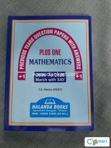 NALANDA BOOKS MATHEMATICS previous years Qp&Ans for class 11