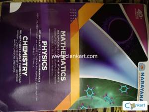 NARAYANA INSTITUTE: Maths, Chemistry, physics workbook 3 class XI
