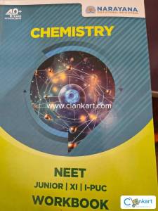 NARAYANA NEET CHEMISTRY WORKBOOK for class 11