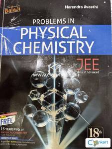 NARENDRA AVASTHI PHYSICAL CHEMISTRY FOR JEE