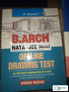 NATA JEE B.ARCH Drawing book