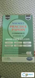 NAVNEET PRACTICE PAPER SOLVING COMMERCE 12TH 2025