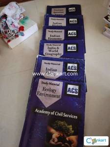 NCERT 6th to 12th class and ACS Academy books
