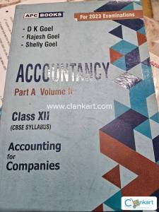 NCERT Accountancy for class 12th