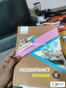 NCERT Accountancy refresher Class 12, with no name written on it