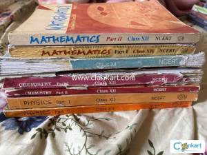 NCERT BOOKS ENTIRE SET OF CLASS XII PCMB SCIENCE STREAM