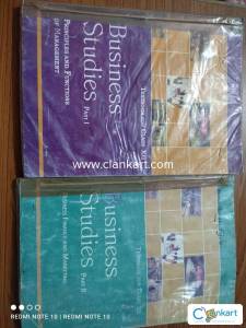 NCERT BUSINESS STUDIES CLASS 12 BOTH  PART 1 AND 2