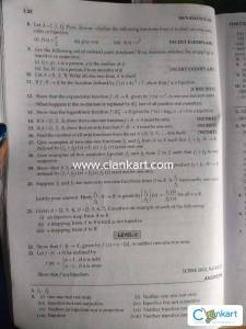 NCERT CLASS 11 RD SHARMA MATHEMATICS. 2024 VOL 1