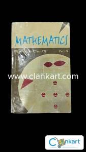 NCERT CLASS 12 MATHEMATICS (PART 2) TEXTBOOK