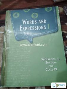 NCERT CLASS 9  WORDS AND EXPRESSIONAS 1 WORKbook in English For Class
