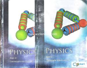 NCERT Class 11 Physics Part 1 & 2  Latest Edition  CBSE  Good Cond
