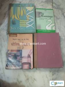 NCERT Class 12 biology , class 10 physics and class12 English textbook