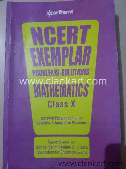 NCERT EXEMPLER MATHMATICS CLASS 10 ARIHANT