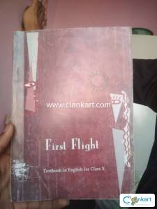 NCERT English for class 10 . Book name = First flight