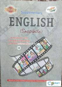 NCERT English for class 11th (Hornbill, Snapshots)