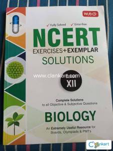 NCERT Exercises + Exemplar Solutions Biology - Class 12